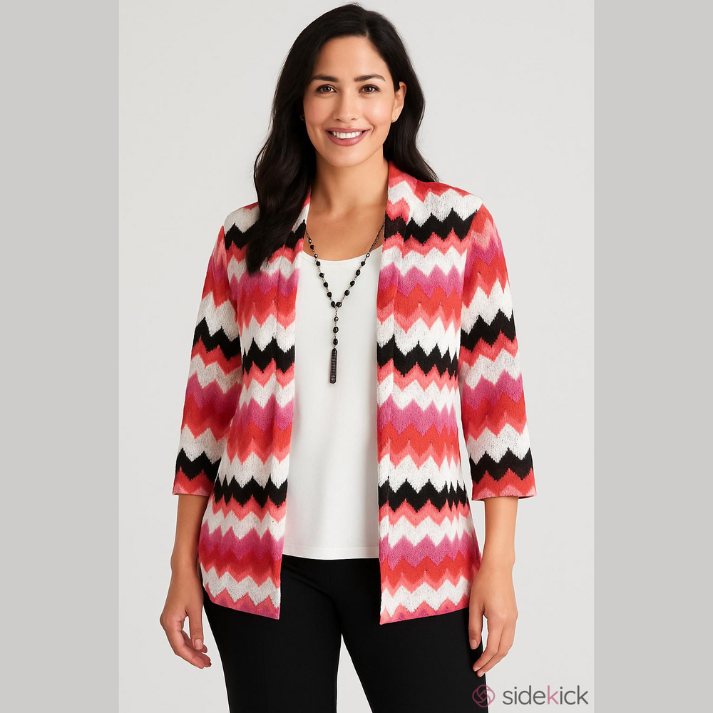 Alfred Dunner Petite Medium 3 Piece Shell & Jacket Set